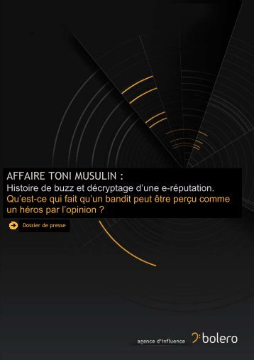 Affaire Musulin - Bolero Web Intelligence