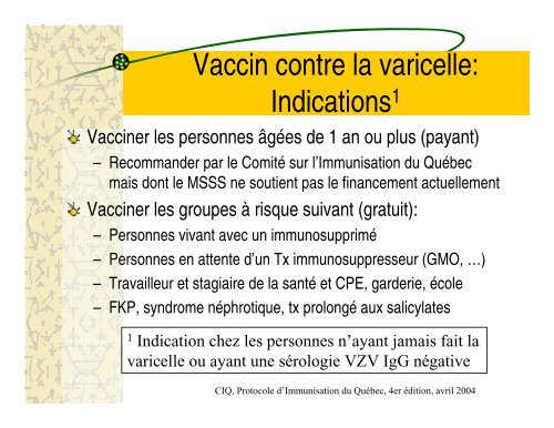 La varicelle: une maladie bénigne, vous dites? - CHU Sainte-Justine