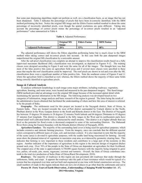 using image fusion and classification to profile a human ... - asprs