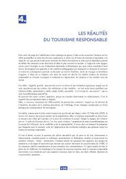 les réalités du tourisme responsable - Le tourisme solidaire