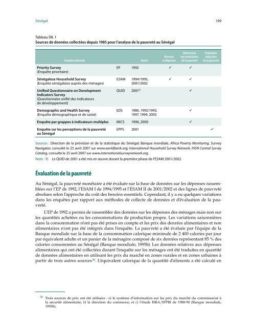 Profil de pauvreté dans les pays de la CEDEAO - United Nations ...