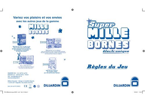 Super Mille Bornes électronique - Jeux Dujardin