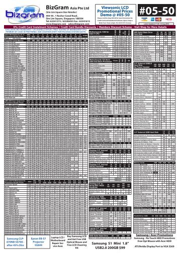 Bizgram Asia Pte Ltd - HardwareZone.com