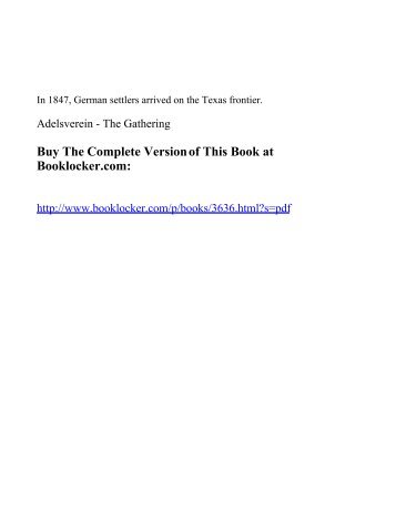 Adelsverein - The Gathering - The Book Locker