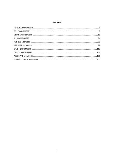 The Institute of Trade Mark Attorneys Membership List 2012