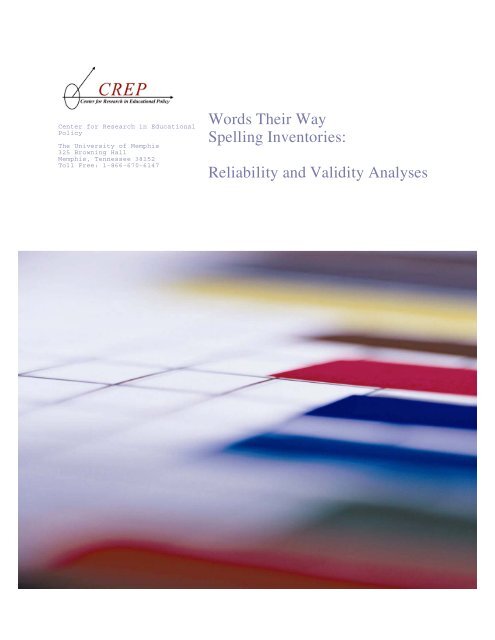 Words Their Way Spelling Inventories Reliability And Pearson Words Their Way Spelling Inventories Reliability And Pearson
