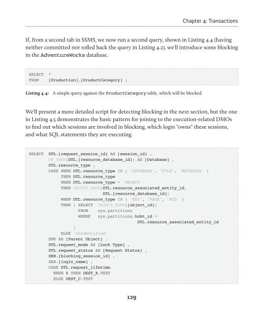 Performance Tuning with SQL Server Dynamic Management Views