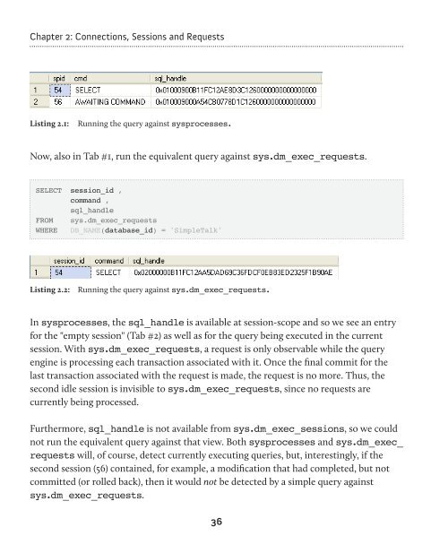 Performance Tuning with SQL Server Dynamic Management Views