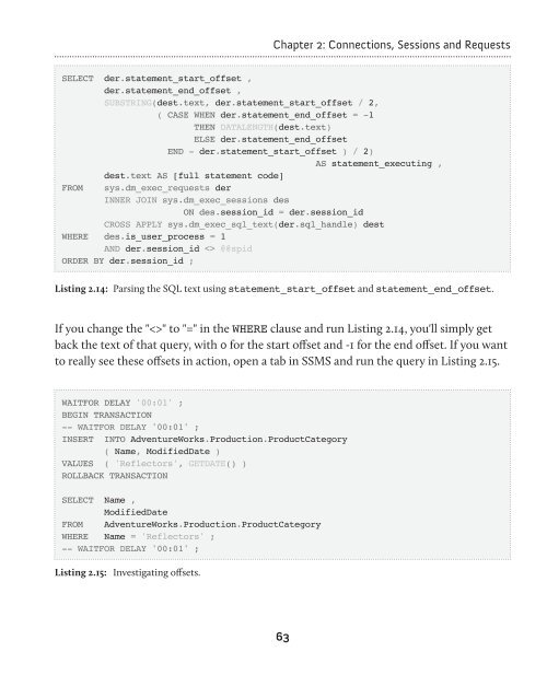 Performance Tuning with SQL Server Dynamic Management Views