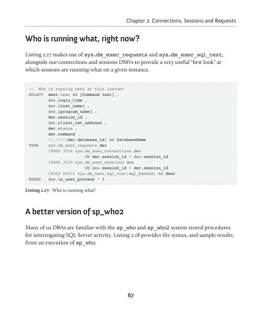 Performance Tuning with SQL Server Dynamic Management Views