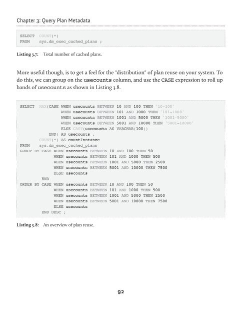 Performance Tuning with SQL Server Dynamic Management Views