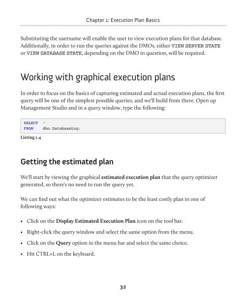 SQL Server Execution Plans - Red Gate Software