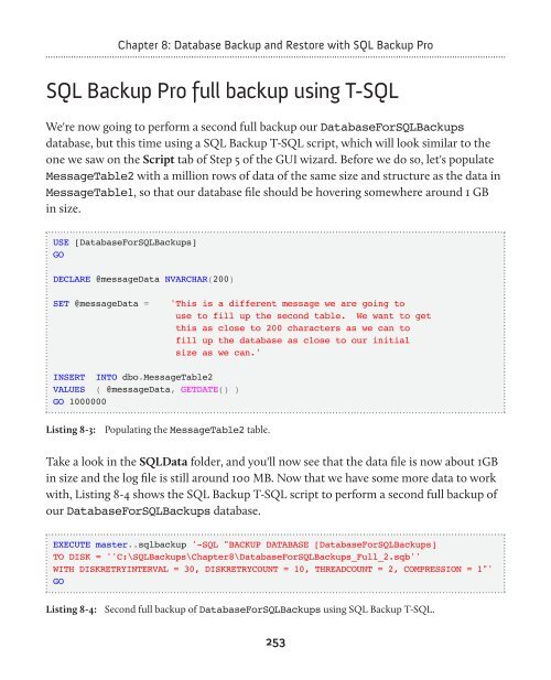 SQL Server Backup and Restore - Simple Talk