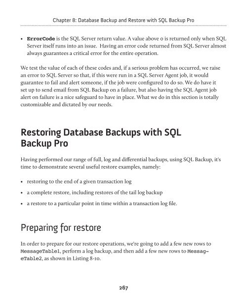 SQL Server Backup and Restore - Simple Talk