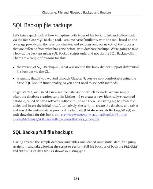 SQL Server Backup and Restore - Simple Talk