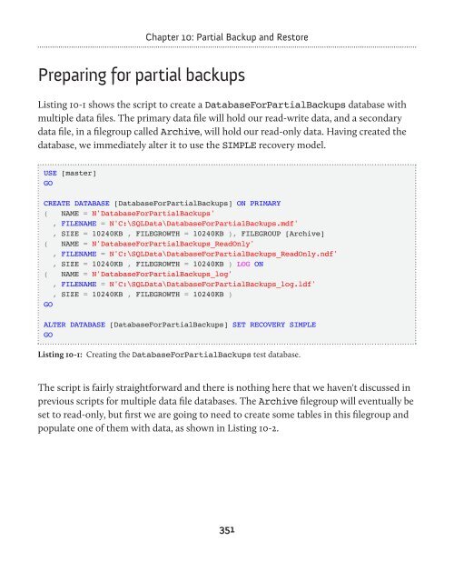 SQL Server Backup and Restore - Simple Talk