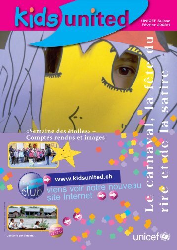 Le carnaval, la fête du rire et de la satire - Unicef
