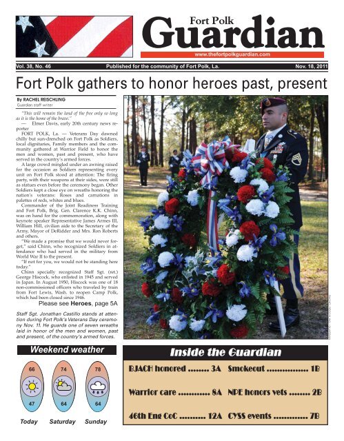 Fort Polk gathers to honor heroes past, present - Amazon Web ...