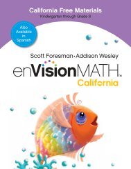 California Free Materials - Pearson