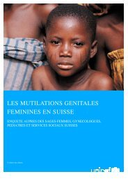Les mutilations génitales féminines en Suisse - Intact Network