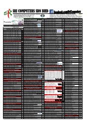 SRI COMPUTERS SDN BHD - HardwareZone.com