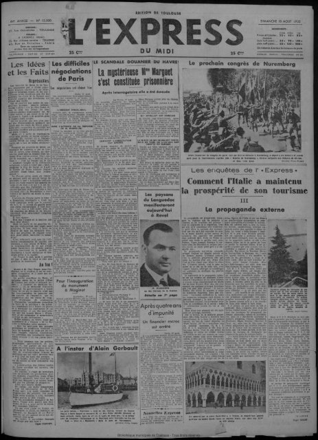 Disparition du porte drapeau : Pierre Cabrol – Le Petit Journal