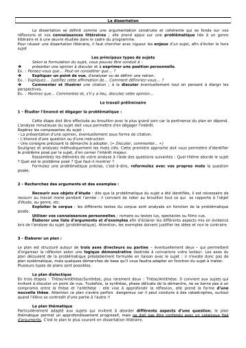 La dissertation.pdf - Le blog de Jocelyne Vilmin