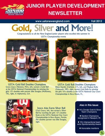 Gold, Silver and More! - USTA.com