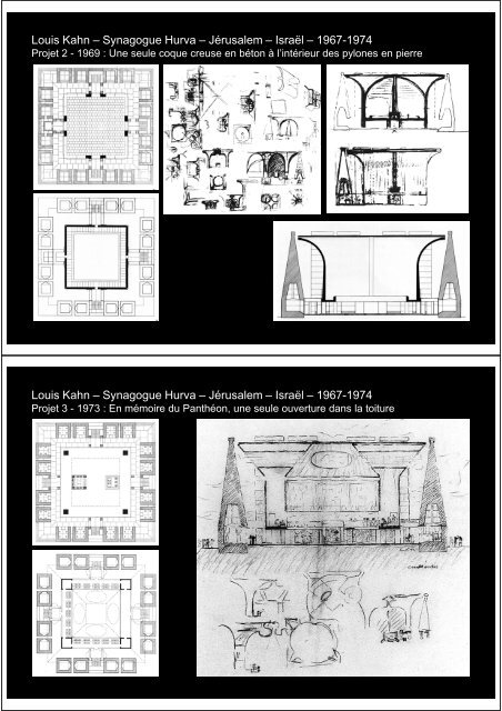 Louis Kahn : projets non construits