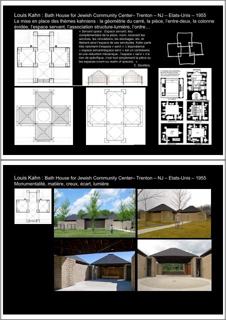 Louis Kahn : projets non construits