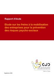 Etude sur les freins à la mobilisation des entreprises pour la ... - CJD