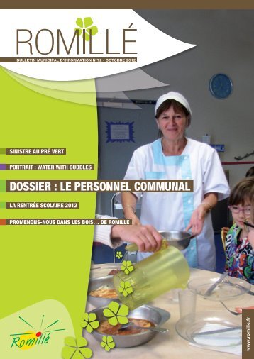 DOSSIER : LE PERSONNEL COMMUNAL - Ville de Romillé