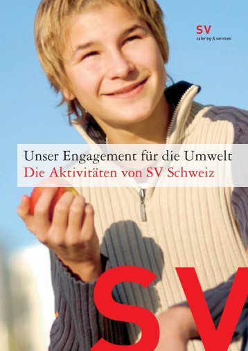 Umweltbericht 2005 (PDF) - SV (Schweiz)