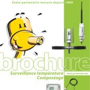 Brochure Surveillance température compostage - Prosensor