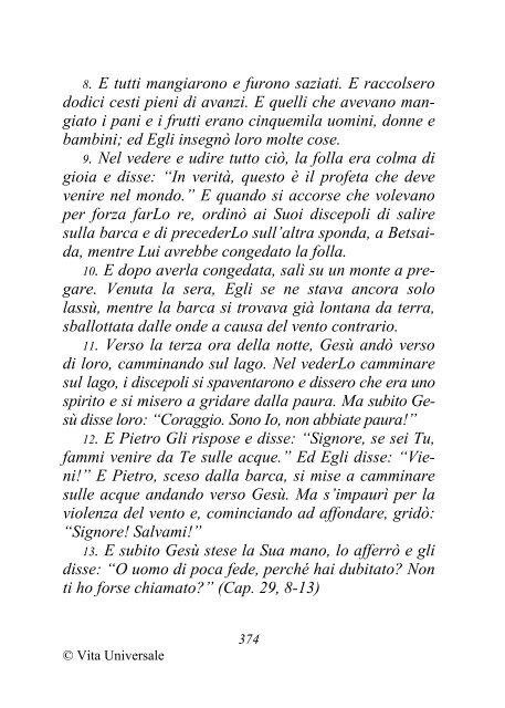 Gesù libera gli animali e conferma la missione di Giovanni il Battista ...