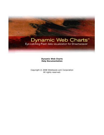 Dynamic Web Charts Help Documentation - WebAssist