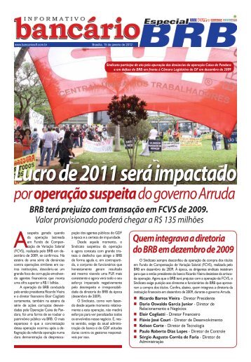 Lucro de 2011 será impactado - Sindicato dos Bancários de Brasília