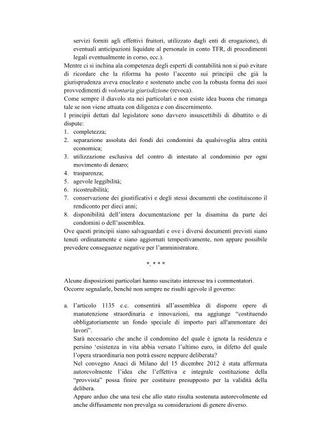 Gestione economica (Avv. Correale) - Anaci