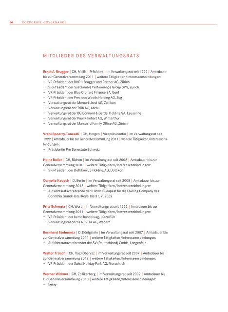 Finanzbericht 2009 (PDF) - SV (Schweiz)