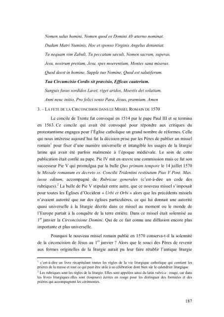 Un episode méconnu de l'histoire de la liturgie catholique