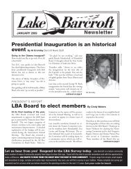 January - Lake Barcroft
