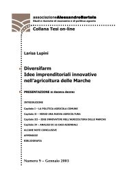 Diversifarm Idee imprenditoriali innovative nell'agricoltura delle ...