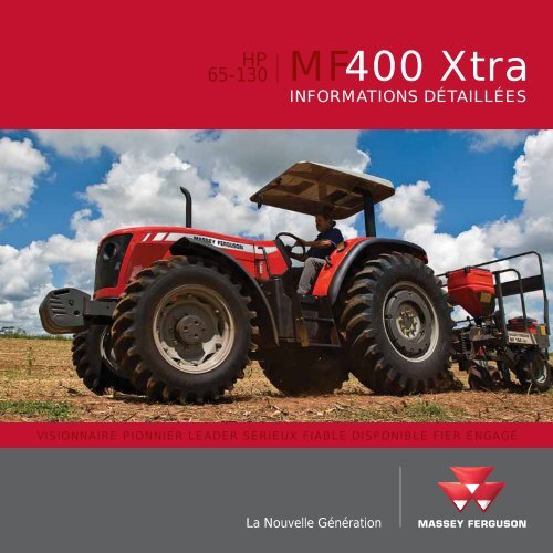 Prévisualisation: MF 400 Xtra Brochure - Massey Ferguson