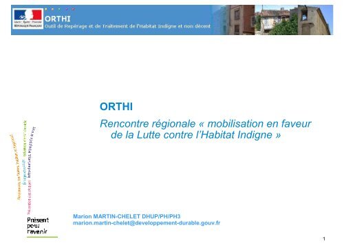 l'Application ORTHI