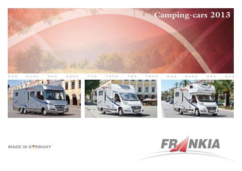 Camping-cars 2013 - Frankia