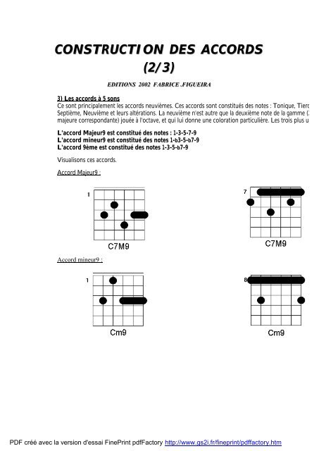CONSTRUCTION DES ACCORDS 2.pdf - Musique Guitare