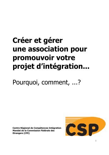 Créer et gérer une association - Multimondo