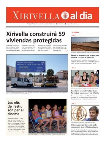 Xirivella construirá 59 viviendas protegidas - Ajuntament de Xirivella
