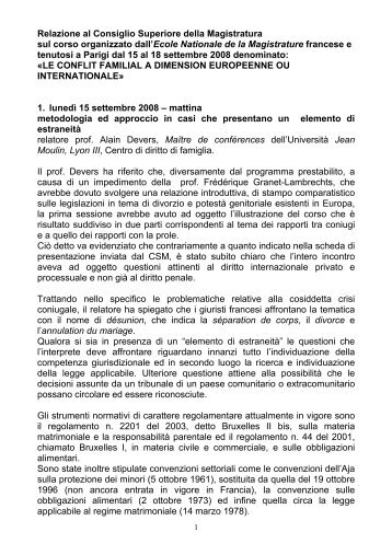 ilaria freddi - Documento senza titolo - Consiglio Superiore della ...