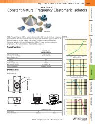 Constant Natural Frequency Elastomeric Isolators